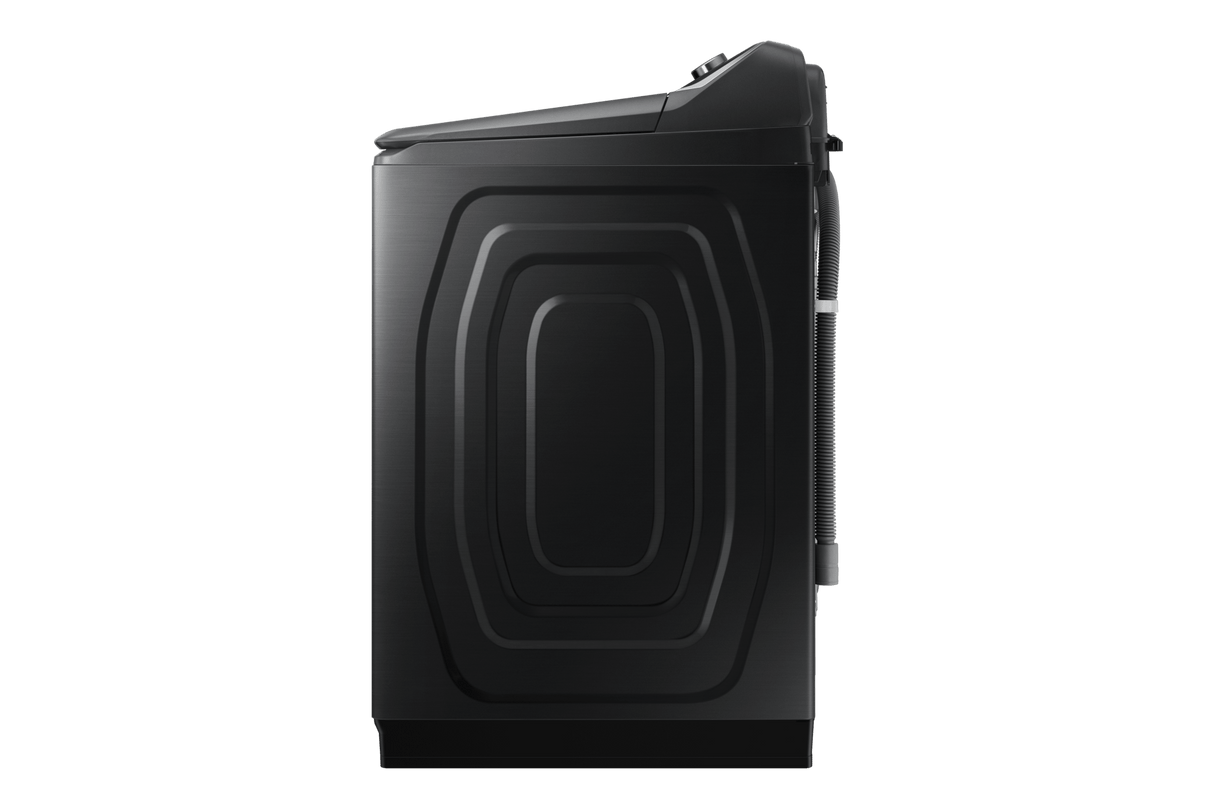5.4 cu. ft. Extra-Large Capacity Smart Top Load Washer with ActiveWave™ Agitator and Super Speed Wash in Brushed Black