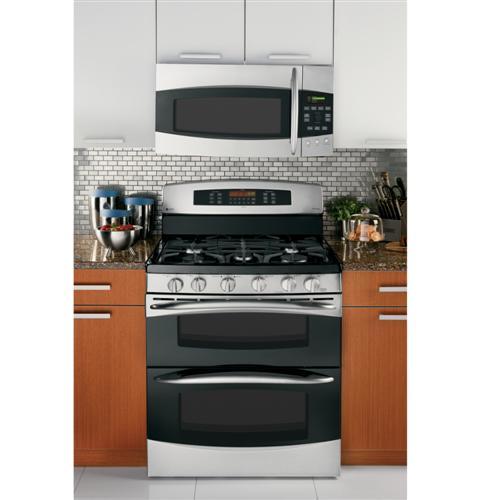 GE Profile™ Series 30" Free-Standing Gas Double Oven with Convection Range