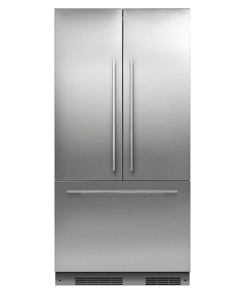 Integrated French Door Refrigerator 16.8cu ft, Ice