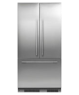 Integrated French Door Refrigerator 16.8cu ft, Ice
