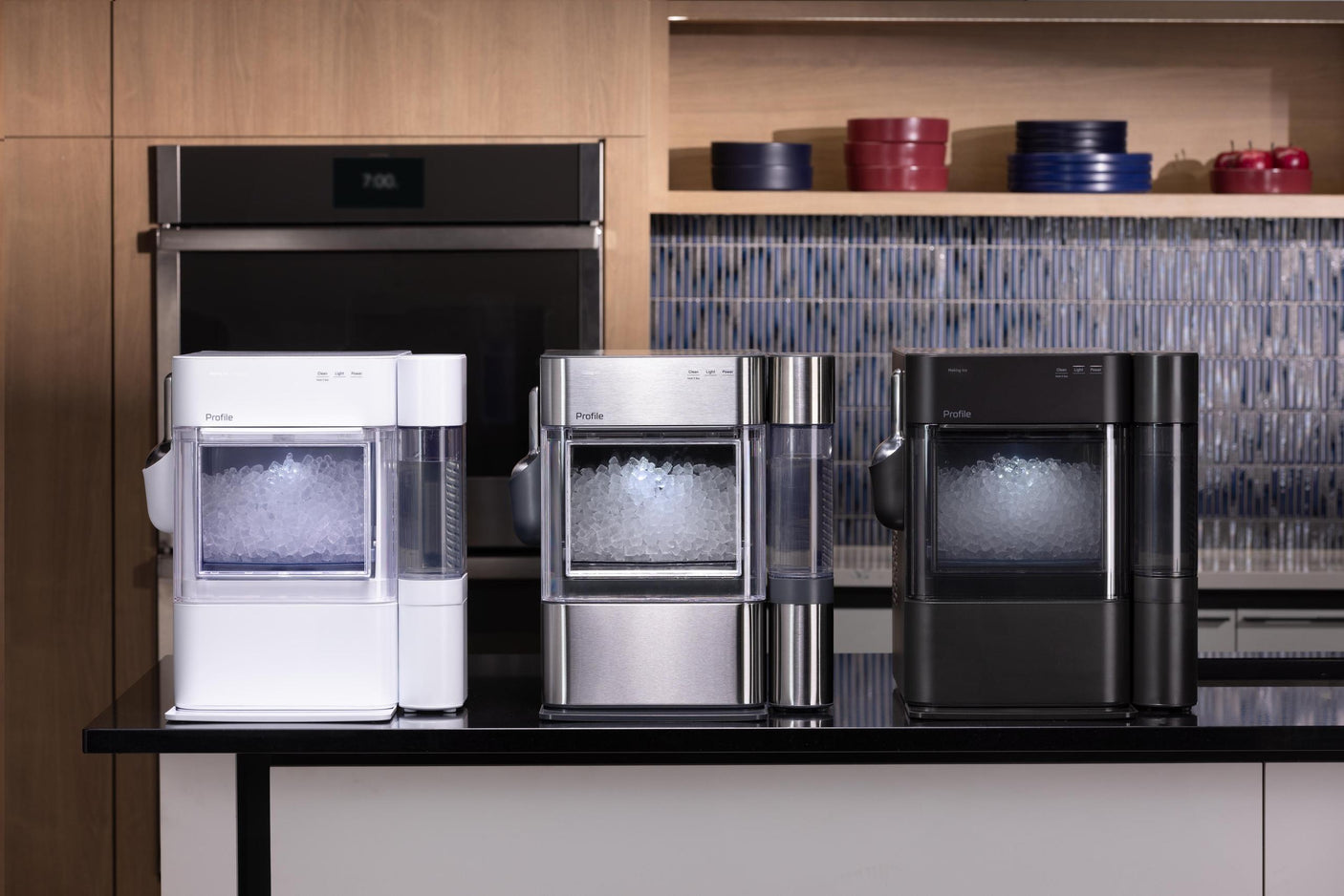 GE Profile™ Opal™ 2.0 Ultra Nugget Ice Maker with Side Tank and Scale Inhibiting Filter