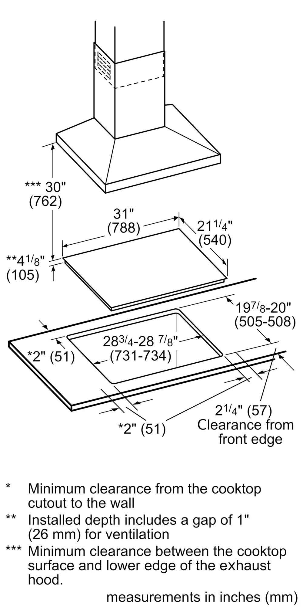 800 Series Induction Cooktop 30" Without Frame