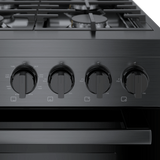 800 Series Dual Fuel Freestanding Range 36" Black Stainless Steel
