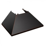ZLINE 36" Colored Range Hood Shell (8654-SH-36) - Shell Only [Color: Blue Matte]