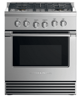 Gas Range, 30", 4 Burners