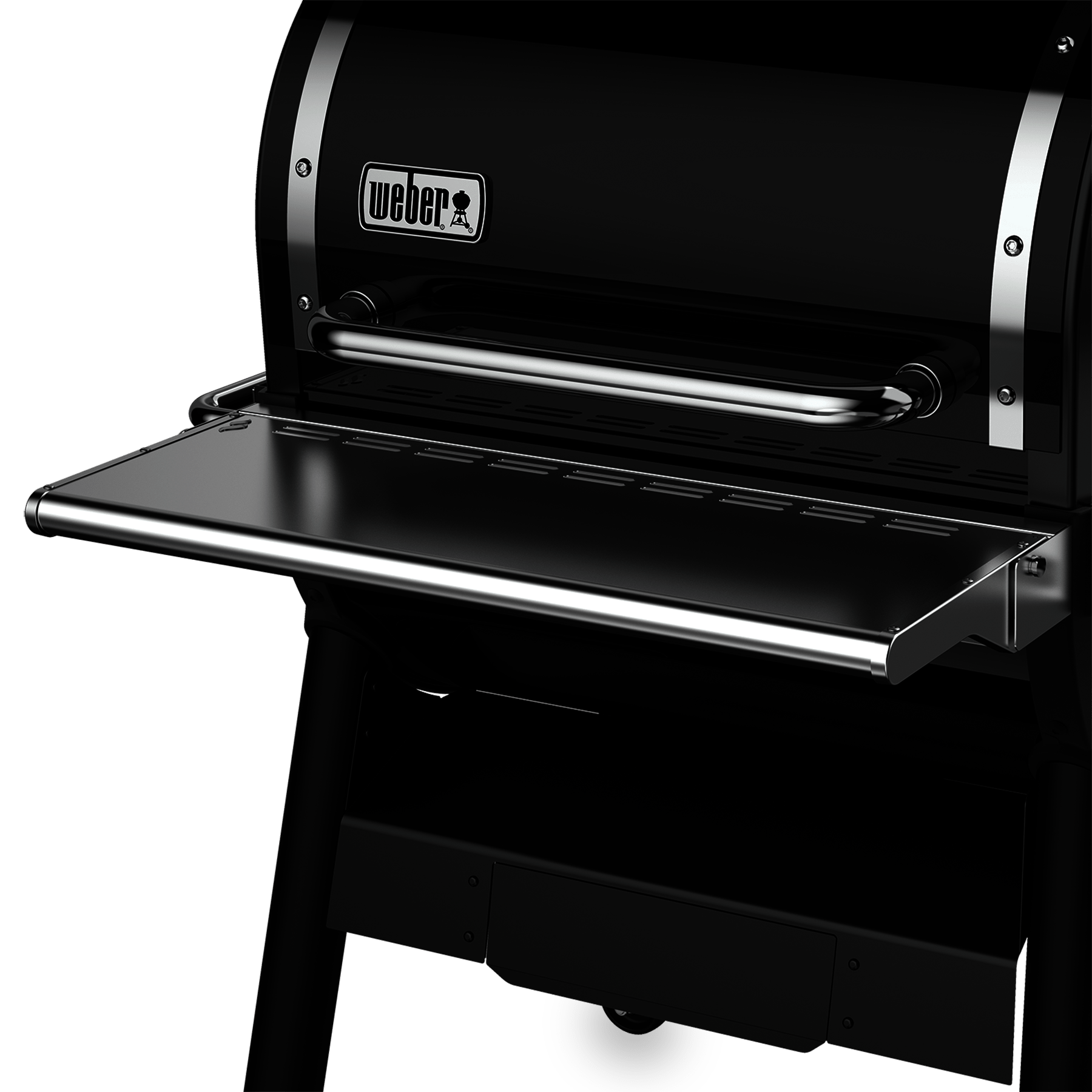 Stainless Steel Folding Front Shelf - SmokeFire EX4