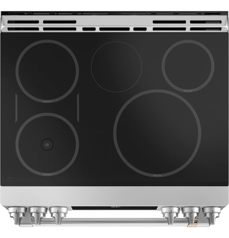 Café™ 30" Smart Slide-In, Front-Control, Induction and Convection Range with In-Oven Camera