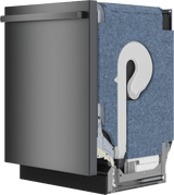 800 Series Dishwasher 24" Brushed black steel anti-fingerprint