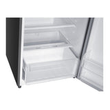 Verona VEFTF2412RSL 24 inch Top Freezer Refrigerator with 12 cu. ft. Total Capacity, Reversible Doors, Recessed Handle, Energy Star (Stainless Steel Look)