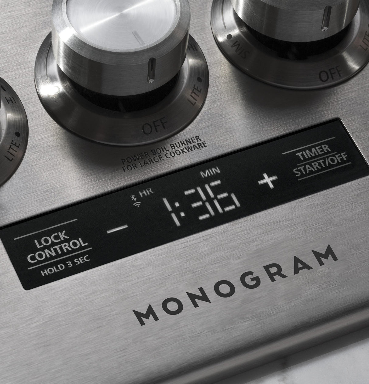 Monogram 36" Deep-Recessed Gas Cooktop