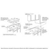 GE Profile™ ENERGY STAR® 36" Built-In Touch Control Induction Cooktop