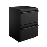 24 Inch Undercounter Built-in / Freestanding Drawer Freezer - Black  Gordon Ramsay Series