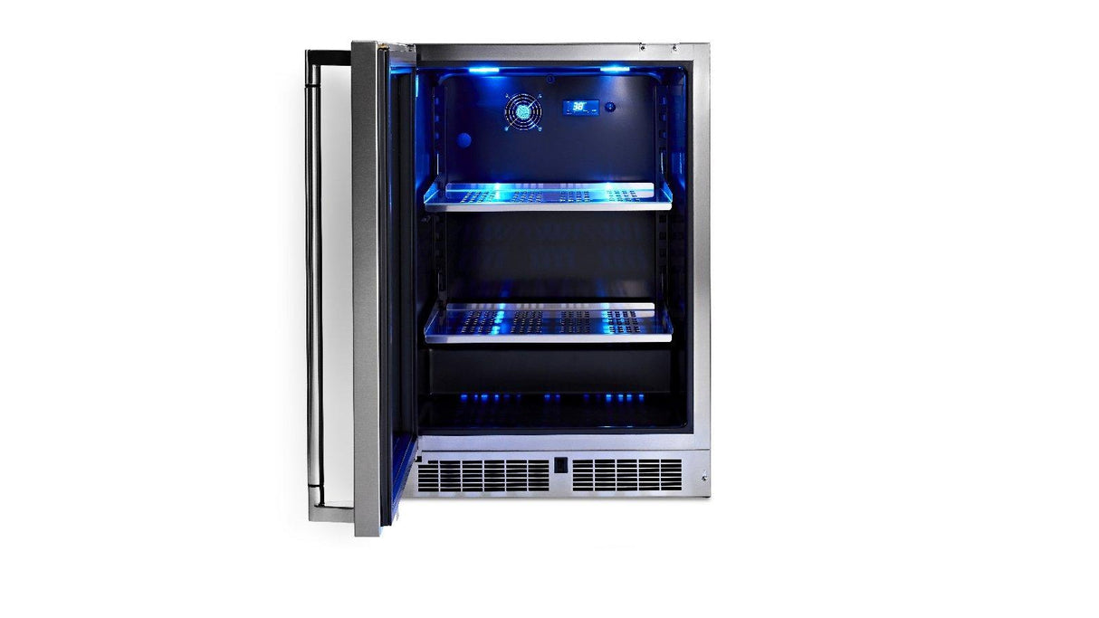 24" Outdoor Refrigerator with Glass Door (LN24REFG)