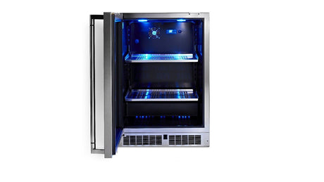 24" Outdoor Refrigerator with Glass Door (LN24REFG)