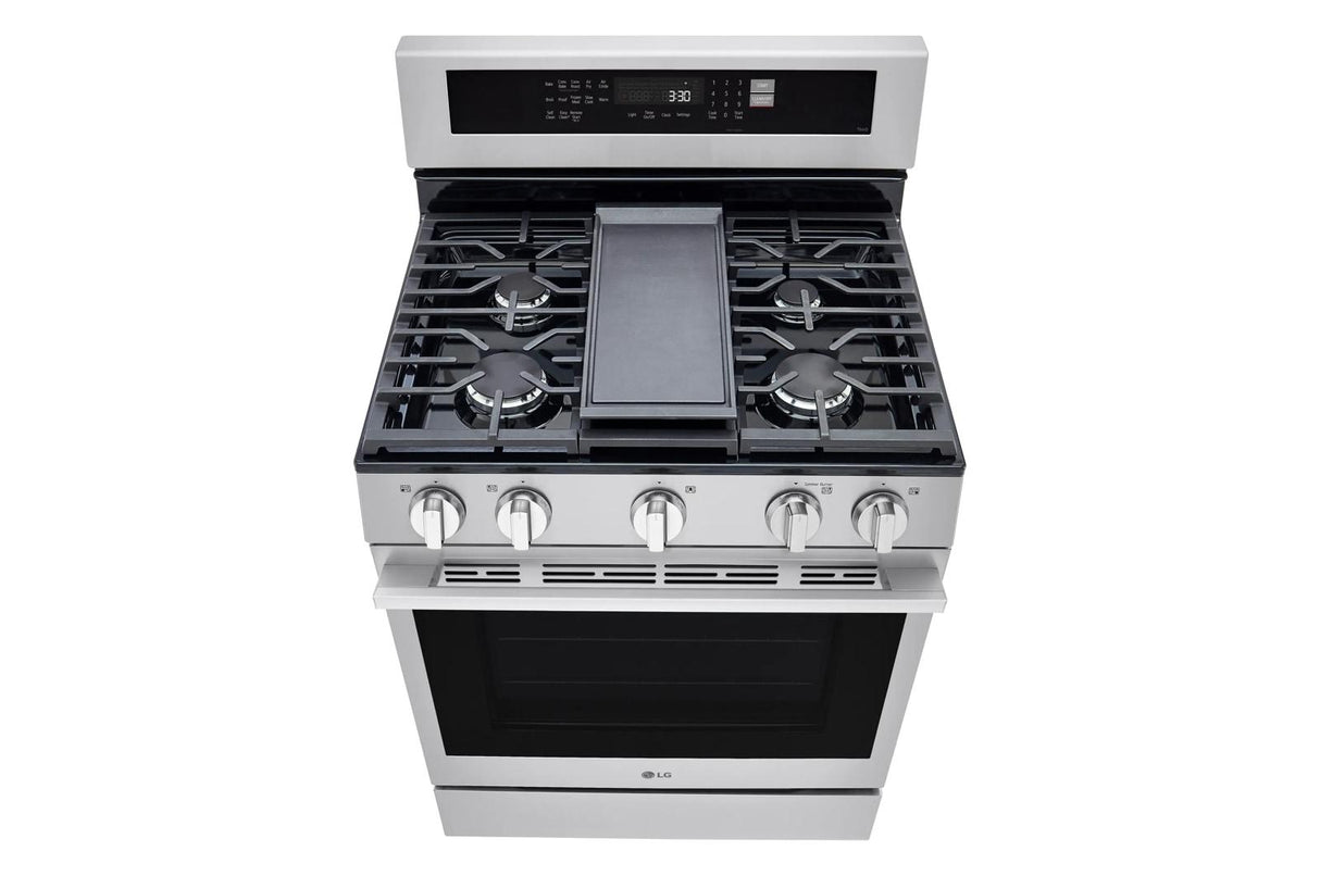 6.3 cu. ft. Smart Wi-Fi Enabled Probake Convection® Gas Range with Air Fry & EasyClean®