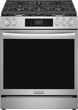 30" Front Control Gas Range with Stone-Baked Pizza