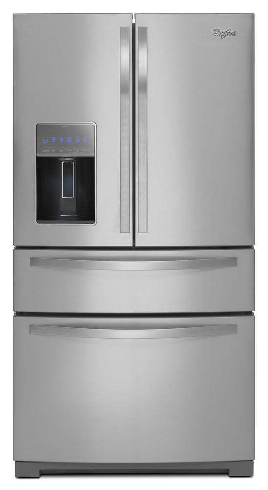 36-inch Wide 4-Door Refrigerator with More Flexible Storage