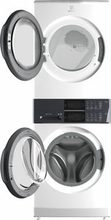 Laundry Tower Single Unit Front Load 4.4 Cu. Ft. Washer & 8 Cu. Ft. Electric Dryer