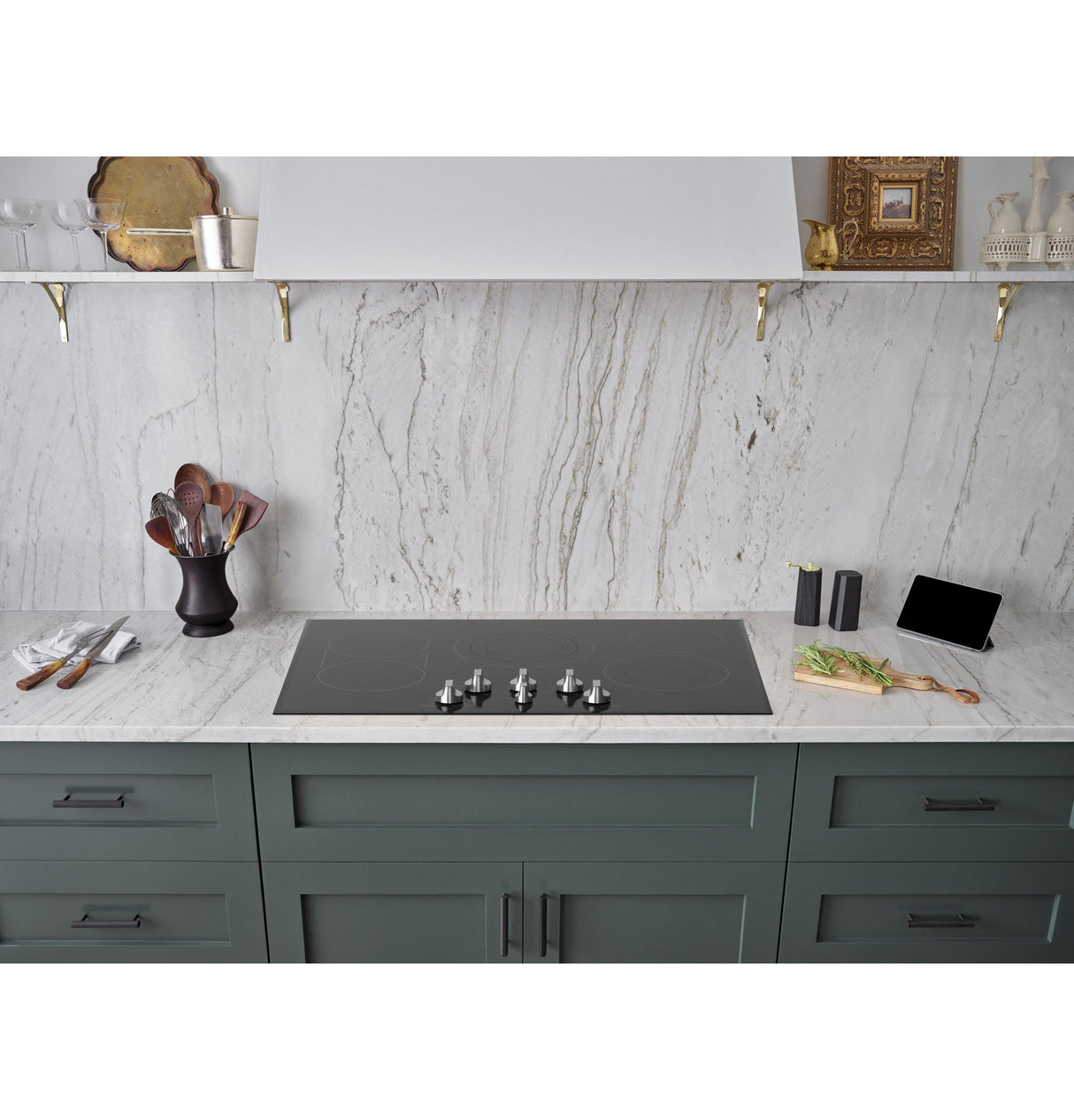 Café™ 30" Knob-Control Electric Cooktop