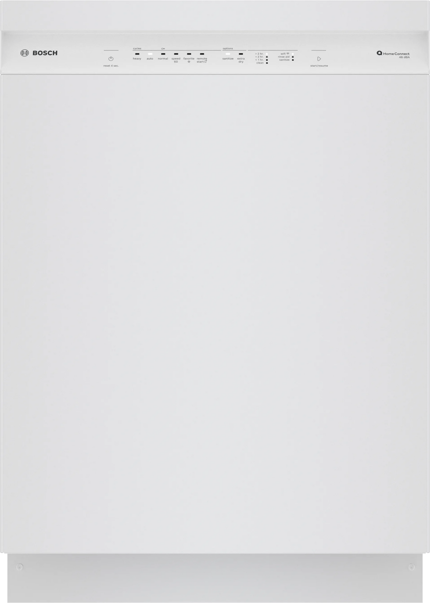 100 Plus Dishwasher 24" White