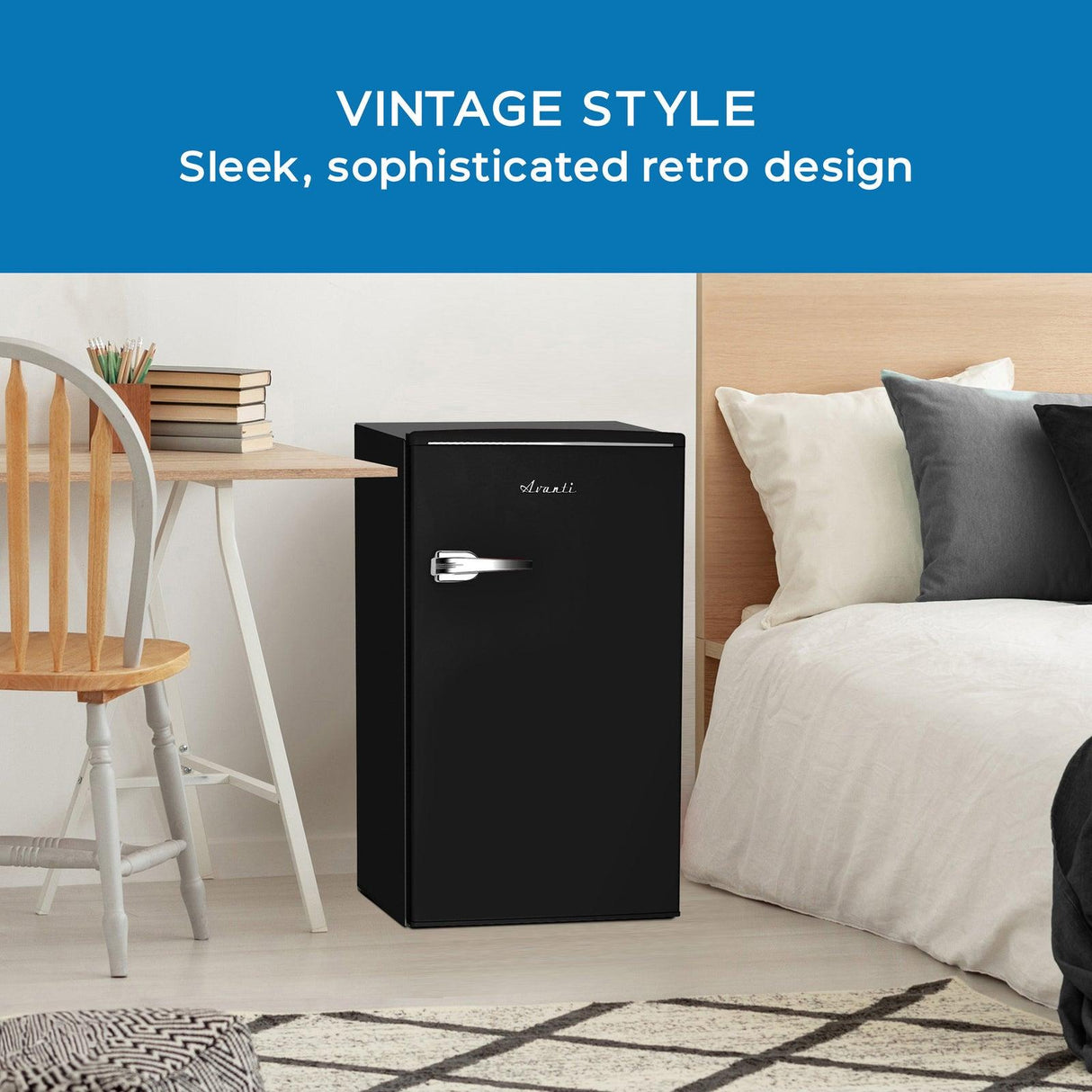 Avanti 3.0 Cu. Ft. Retro Compact Refrigerator - Robin's Egg Blue