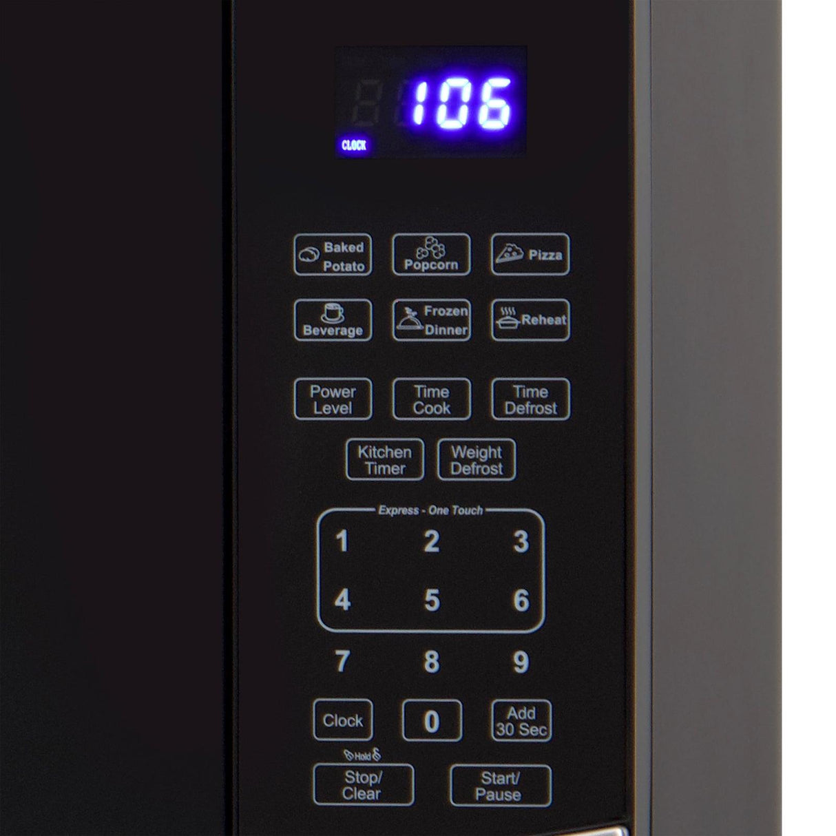Avanti 0.9 Cu. Ft. Microwave Oven, Digital - Stainless Steel