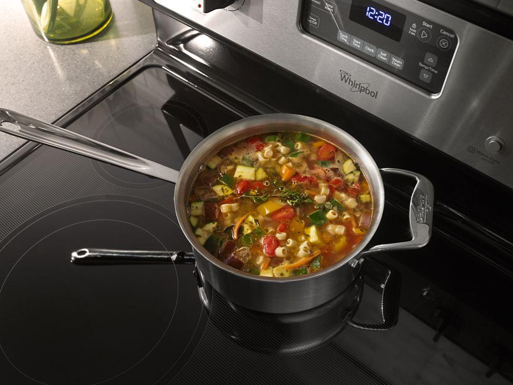 5.3 Cu. Ft. Freestanding Electric Range with High-Heat Self-Cleaning System