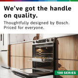 100 Series Electric Freestanding Range 30" Stainless Steel