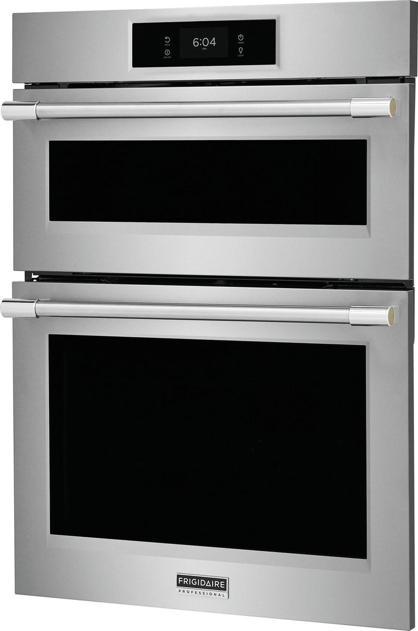 30" Electric Wall Oven and Microwave Combination with Total Convection