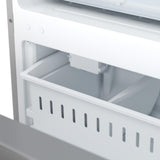 Forno Milano 2-Piece 62-Inch Freestanding Dual Bottom Freezer Refrigerator, Stainless Steel - 34.4 cu.ft, Touch Control, Ice Maker