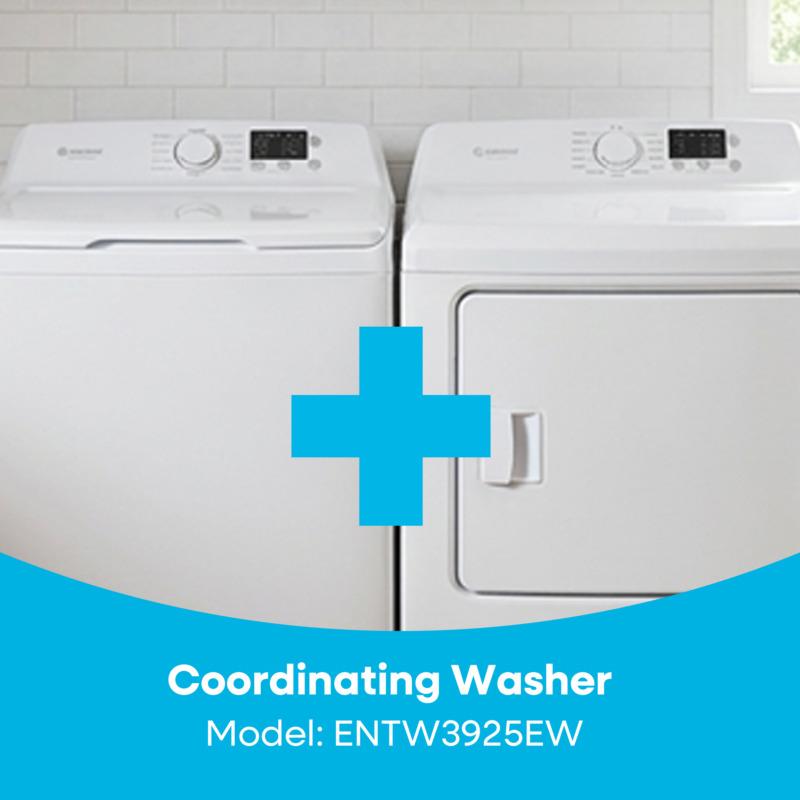 Element 7.0 Cu. Ft. Electric Dryer - White (ENTDE7027EW)