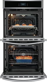 27" Double Electric Wall Oven with Total Convection