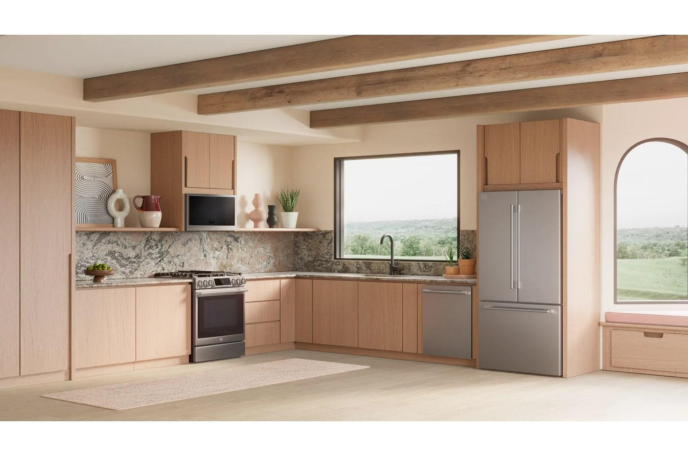 LG STUDIO 6.3 cu. ft. Smart wi-fi Dual Fuel Slide-in Range with ProBake Convection® and EasyClean®