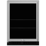 24-In Built-In High-Capacity Beverage Center with Door Swing - Left