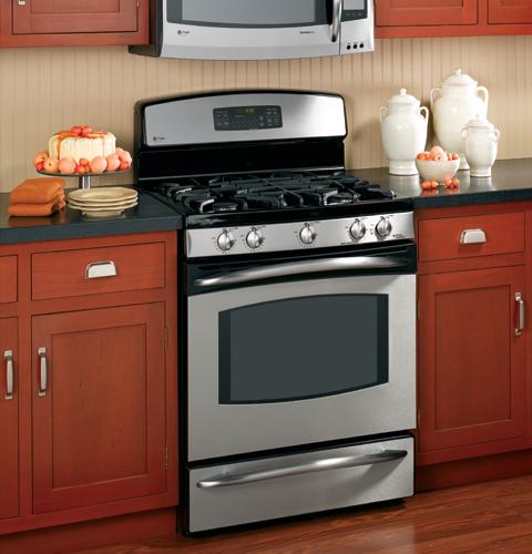 GE Profile 30" Free-Standing Self Clean Gas Range with Warming Drawer