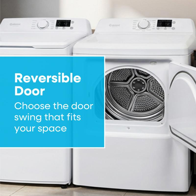 Element 7.0 Cu. Ft. Electric Dryer - White (ENTDE7027EW)