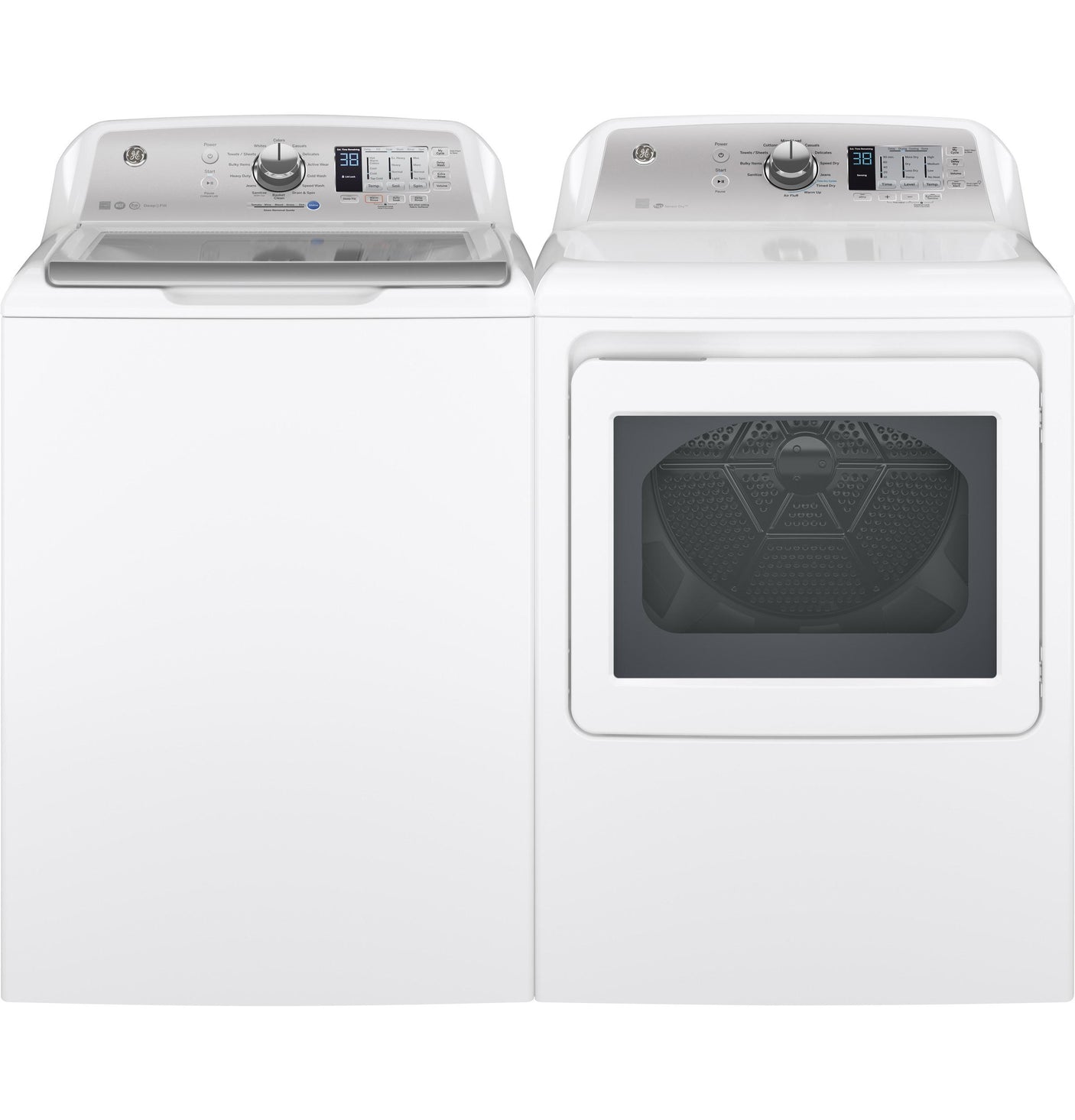 GE® 4.6 cu. ft. Capacity Washer with Stainless Steel Basket