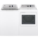 GE® ENERGY STAR® 7.4 cu. ft. Capacity aluminized alloy drum Electric Dryer with Sensor Dry