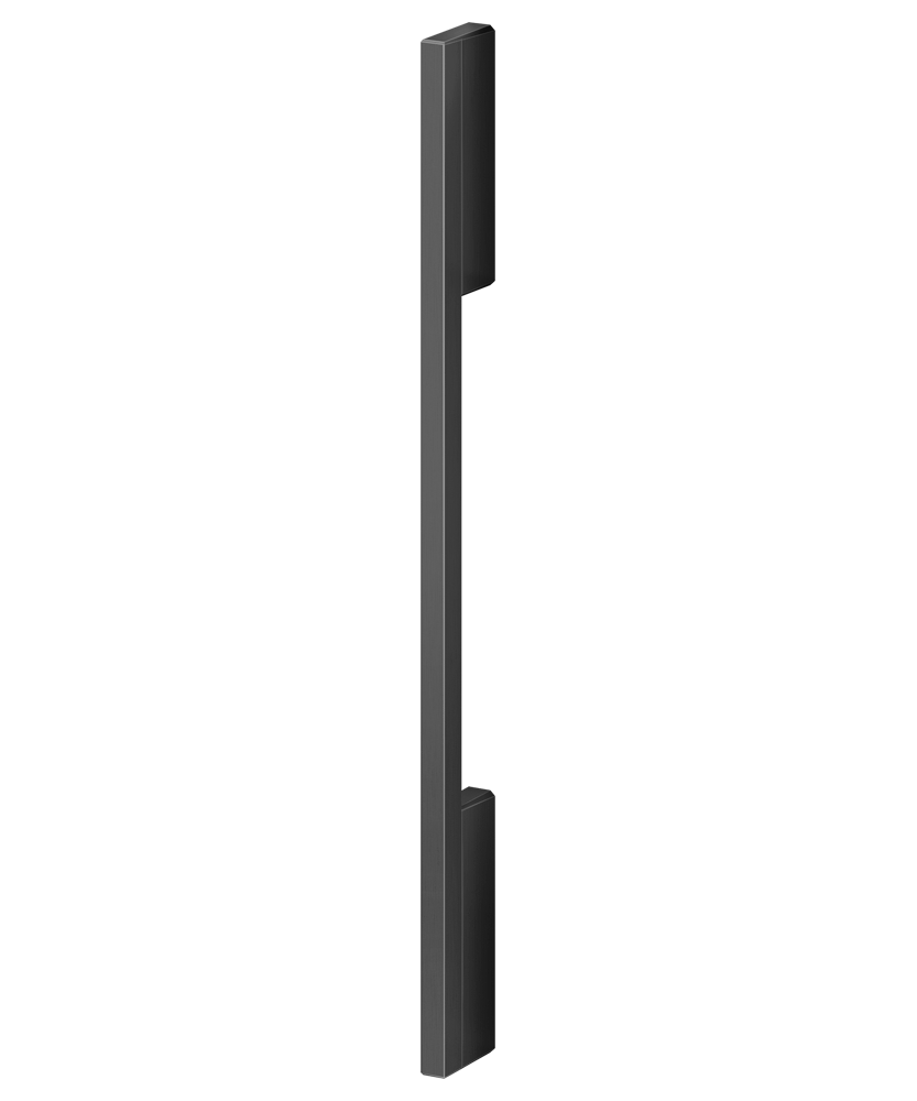 Contemporary Square Fine Black Handle for Integrated Undercounter Wine & Beverage, 60cm