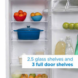 Danby 7.4 cu ft. Apartment Size Fridge Top Mount in White