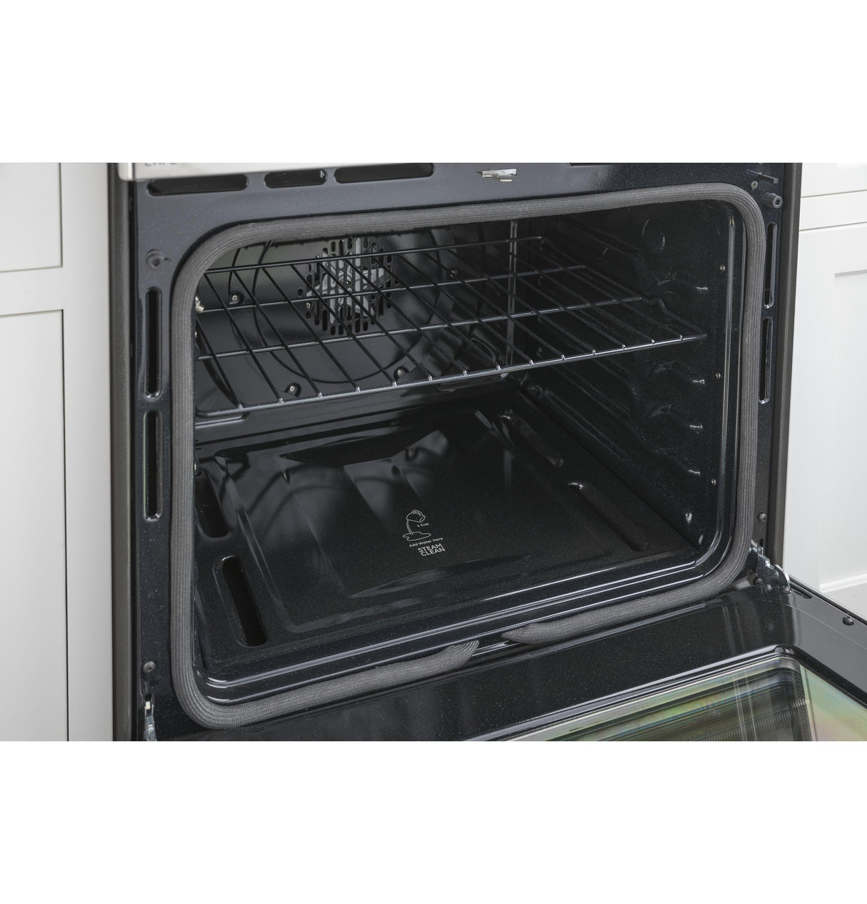 GE Profile™ ENERGY STAR® 30" Smart Free-Standing Electric Convection Fingerprint Resistant Range with No Preheat Air Fry