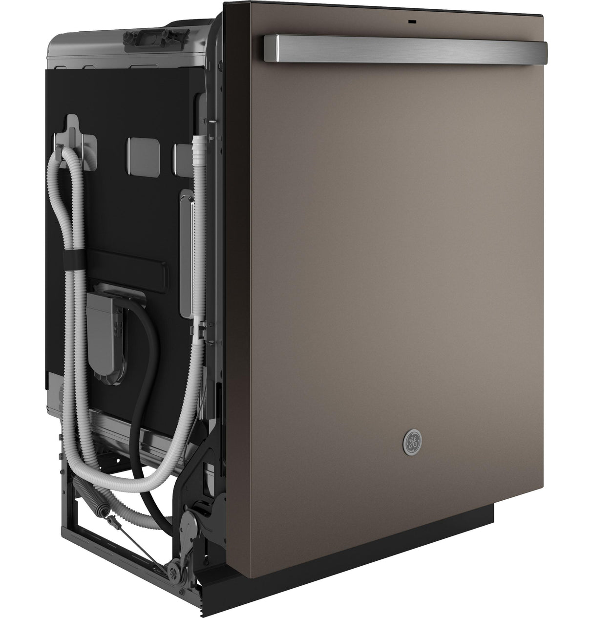 GE® ENERGY STAR® Top Control with Stainless Steel Interior Dishwasher with Sanitize Cycle