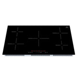 Forno Parco 36-Inch Induction Cooktop, 5 Zones, 10,200W Total Power, Touch Control, 9 Power Levels, Booster Function