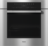 H 7180 BP Clean Touch Steel - 30 Inch Convection Oven with clear text display, connectivity, and Self Clean.