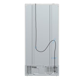Forno Salerno Espresso 33-Inch White Side-by-Side Refrigerator, 15.6 Cu. Ft., Energy-Efficient, No Frost, Modern Design