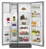 33-inch Wide Side-by-Side Refrigerator with LED Lighting - 21 cu. ft.