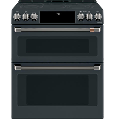 Café™ 30" Smart Slide-In, Front-Control, Radiant and Convection Double-Oven Range