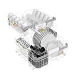 PFD 102 i [120V] Without front - Integrated dishwasher, ADA compliant, for large loads of dishware in households, offices and utility areas.
