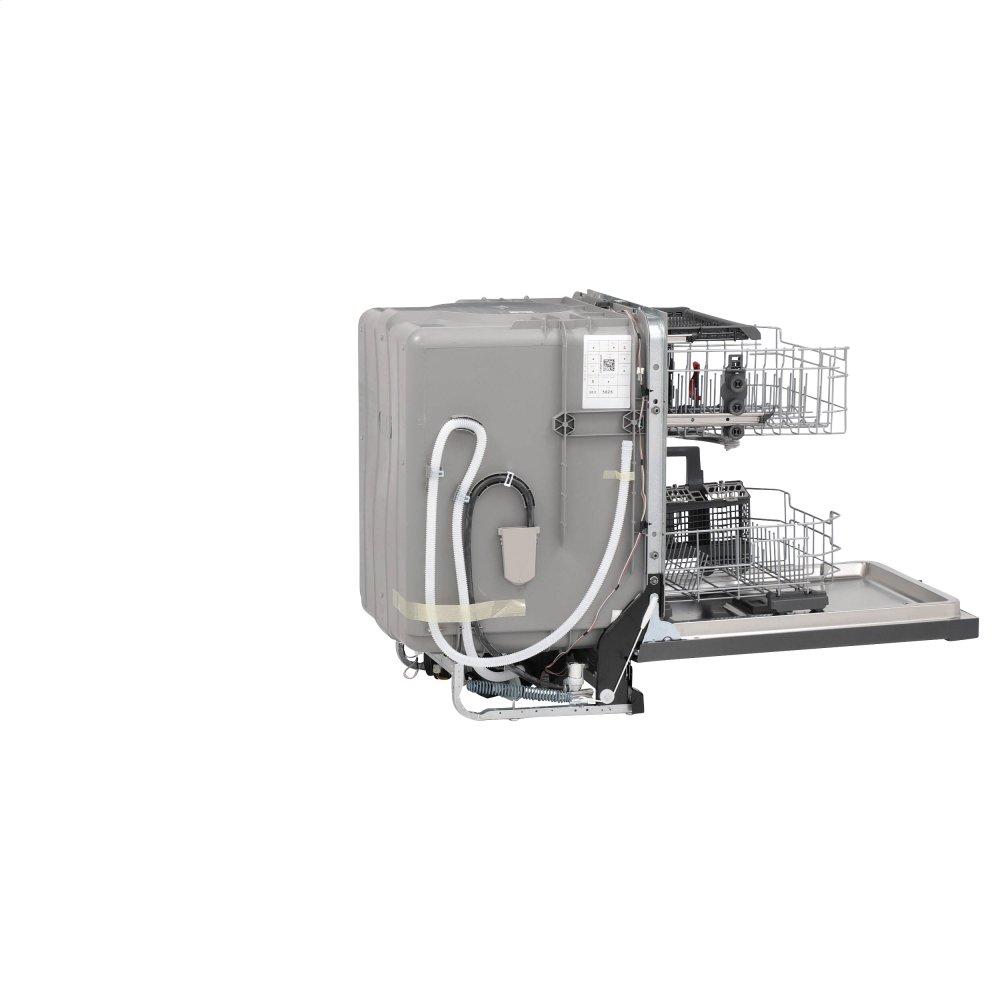 GE® Hybrid Stainless Steel Interior Dishwasher with Hidden Controls