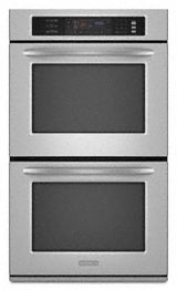 Double Oven 30" Width 4.3 cu. ft. Capacity Even-Heat™ True Convection System in Upper and Lower Oven Architect® Series II